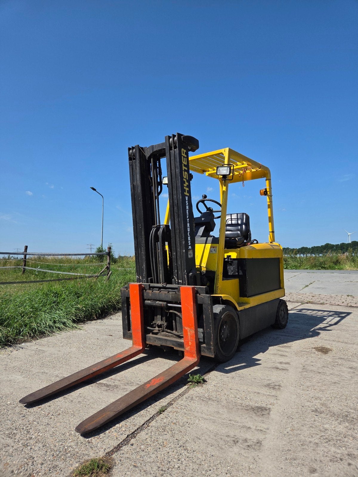 Hyster E3.00xm - 3 ton - 219cm doorrijd hoogte, Zakelijke goederen, 3000 tot 4000 kg, Heftruck, Ophalen of Verzenden, Hyster