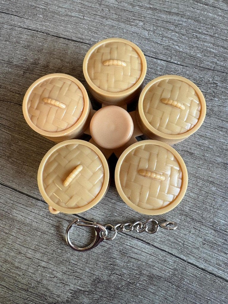 Nieuw Dumpling Spinner/clicker Sleutelhanger met Licht, Eu, Eu, Overige typen, Nieuw