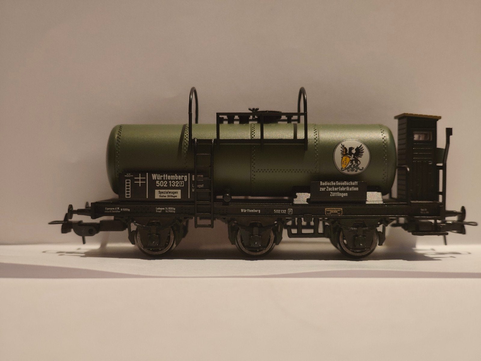 liliput Duitse ketelwagen van de K.W.St.E zeer goede staat, Gelijkstroom, Wagon, Ophalen of Verzenden, Zo goed als nieuw