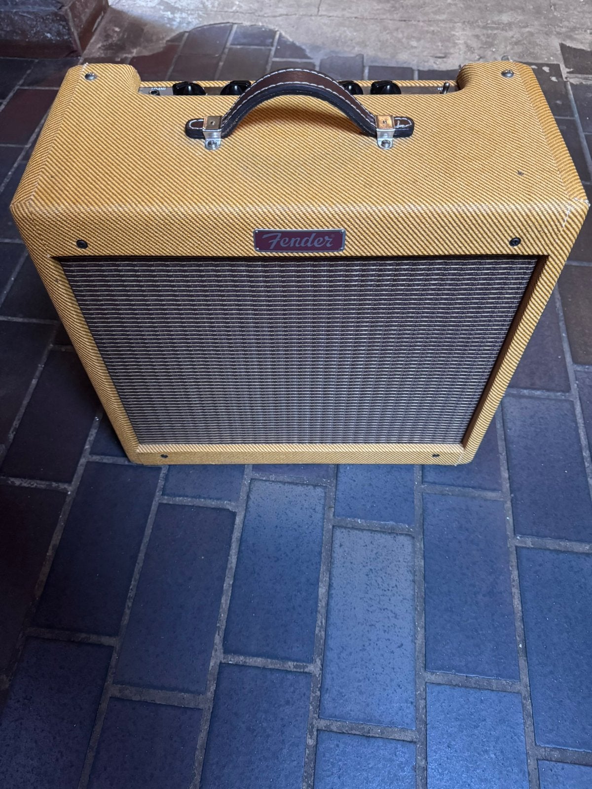 Fender Blues Junior Tweed, Muziek en Instrumenten, Versterkers | Bas en Gitaar, Zo goed als nieuw, Gitaar, Minder dan 50 watt