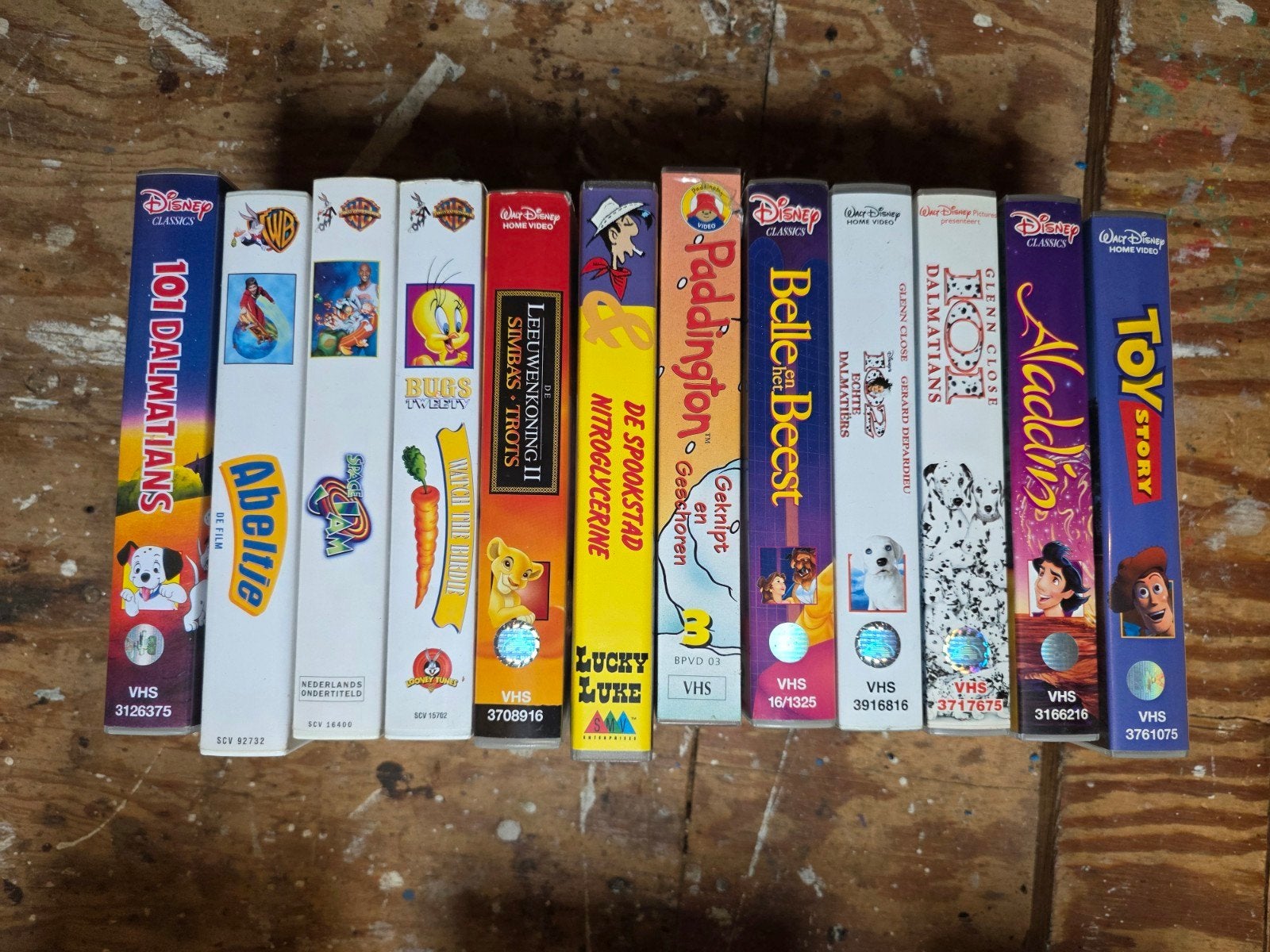 Disney Video's, Cd's en Dvd's, VHS | Kinderen en Jeugd, Alle leeftijden, Ophalen, Zo goed als nieuw