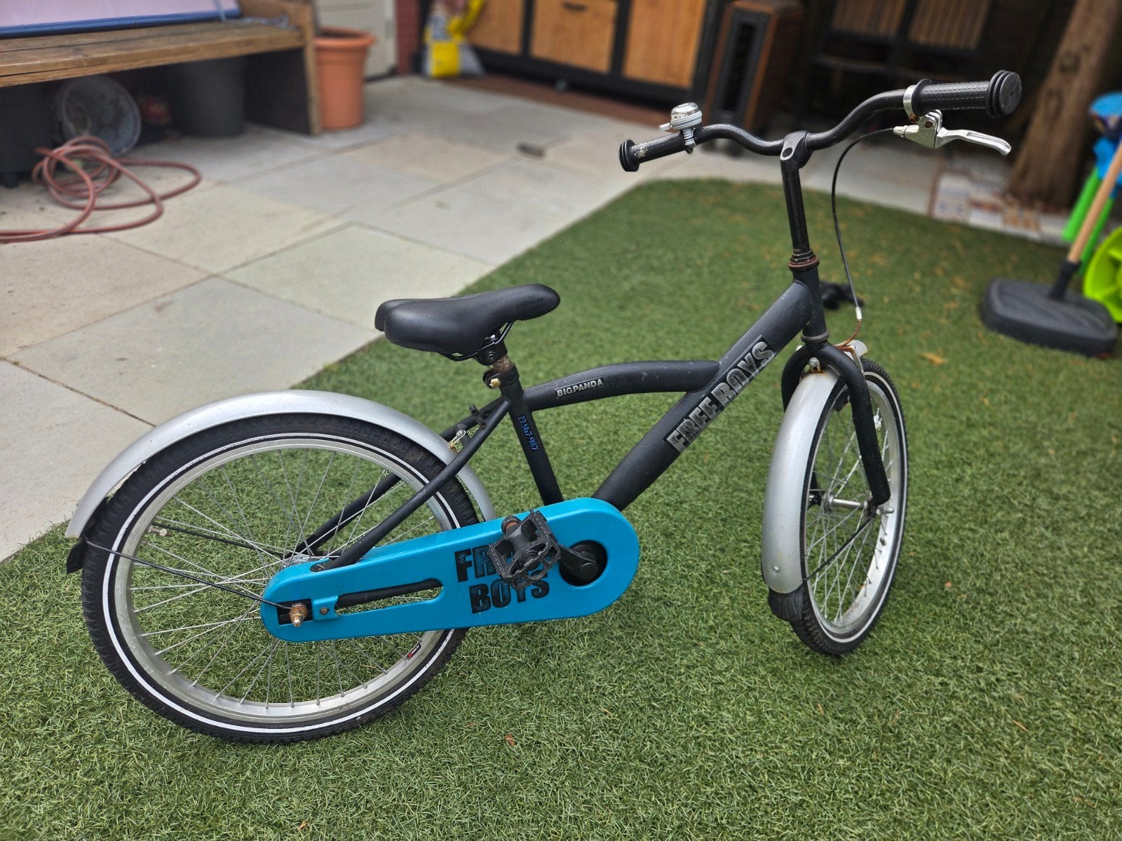 Kinderfiets Free Boys Big Panda - 20 inch, Fietsen en Brommers, Ophalen, Velgrem, Free Boys Big Panda, 16 tot 20 inch
