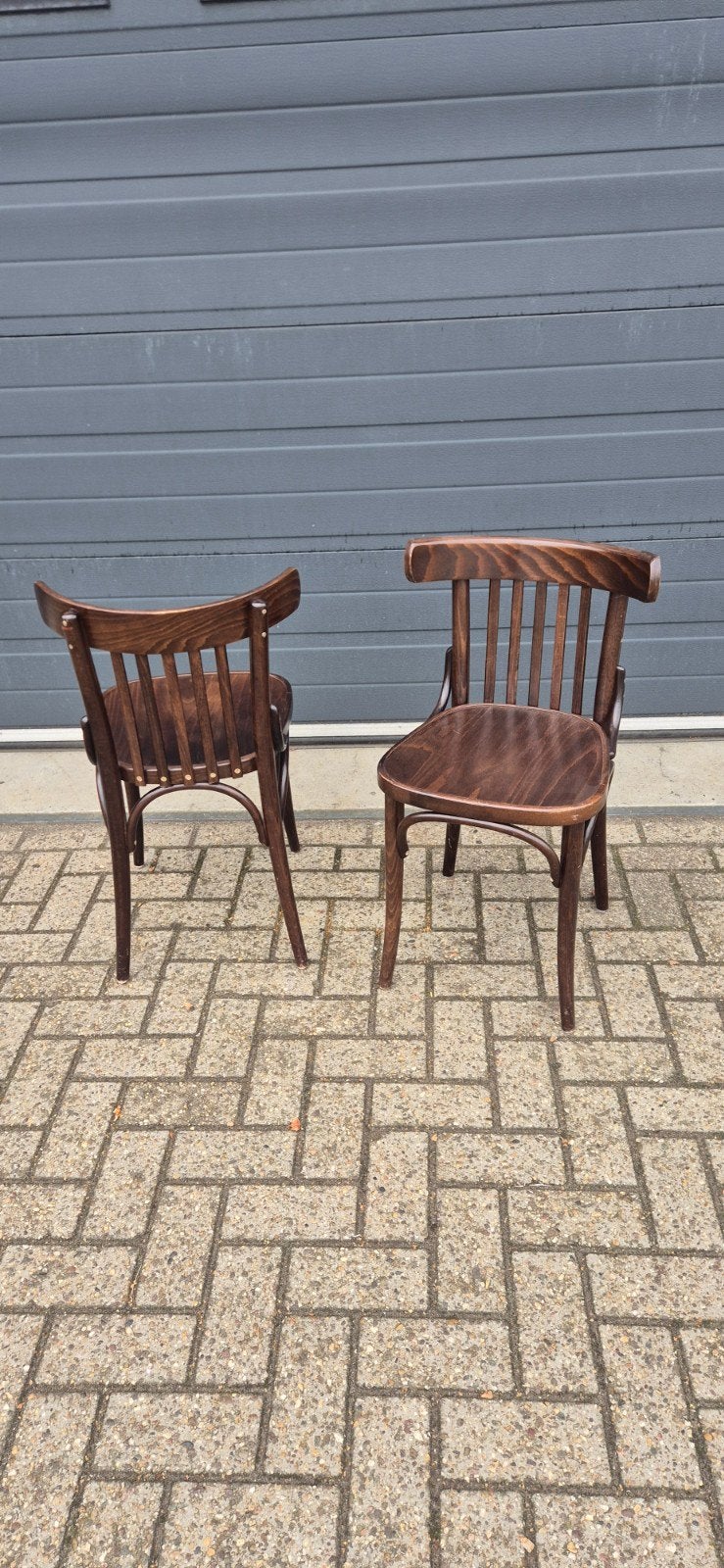 stoelen horeca restaurant bistro mancave bar cafe 77 stuks, Ophalen, Bruin, Zo goed als nieuw, Vijf, Zes of meer stoelen