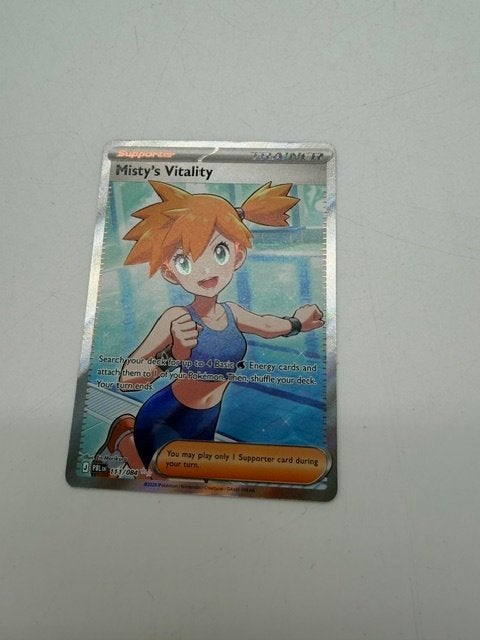 Pokemon - Misty Vitality 111/084 | NM, Ophalen of Verzenden, Zo goed als nieuw, Losse kaart