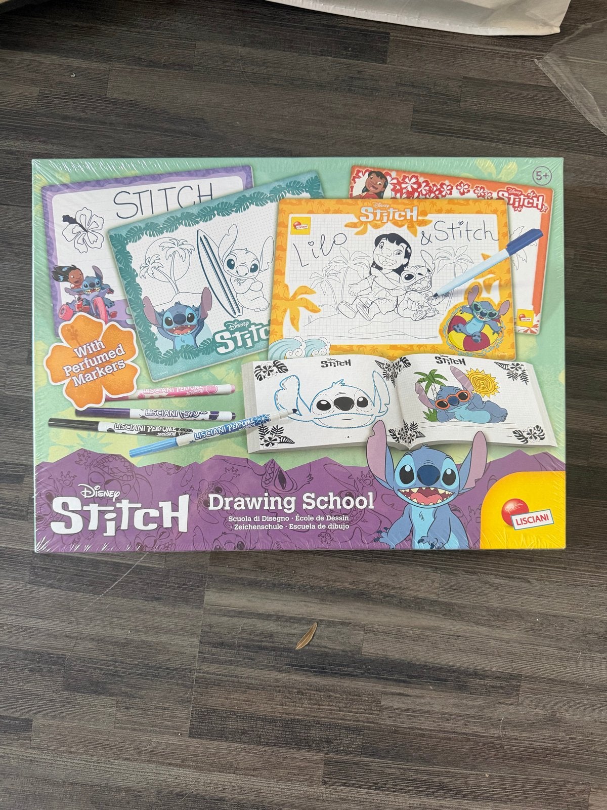 Disney Stitch Tekenschool met Geurende Markers - Nieuw, Hobby en Vrije tijd, Ophalen of Verzenden, Nieuw, Overige typen