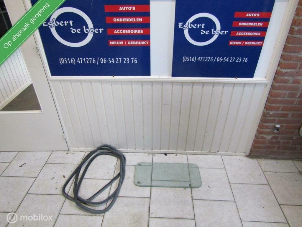 raam tussenschot  wand + rubber past in iedere auto/ bus etc, Auto-onderdelen, Gebruikt, Ophalen of Verzenden