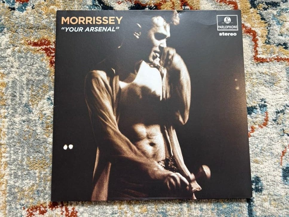 Morrissey - Your Arsenal LP (gatefold), LP, Gatefold hoes, Ophalen of Verzenden, Zo goed als nieuw