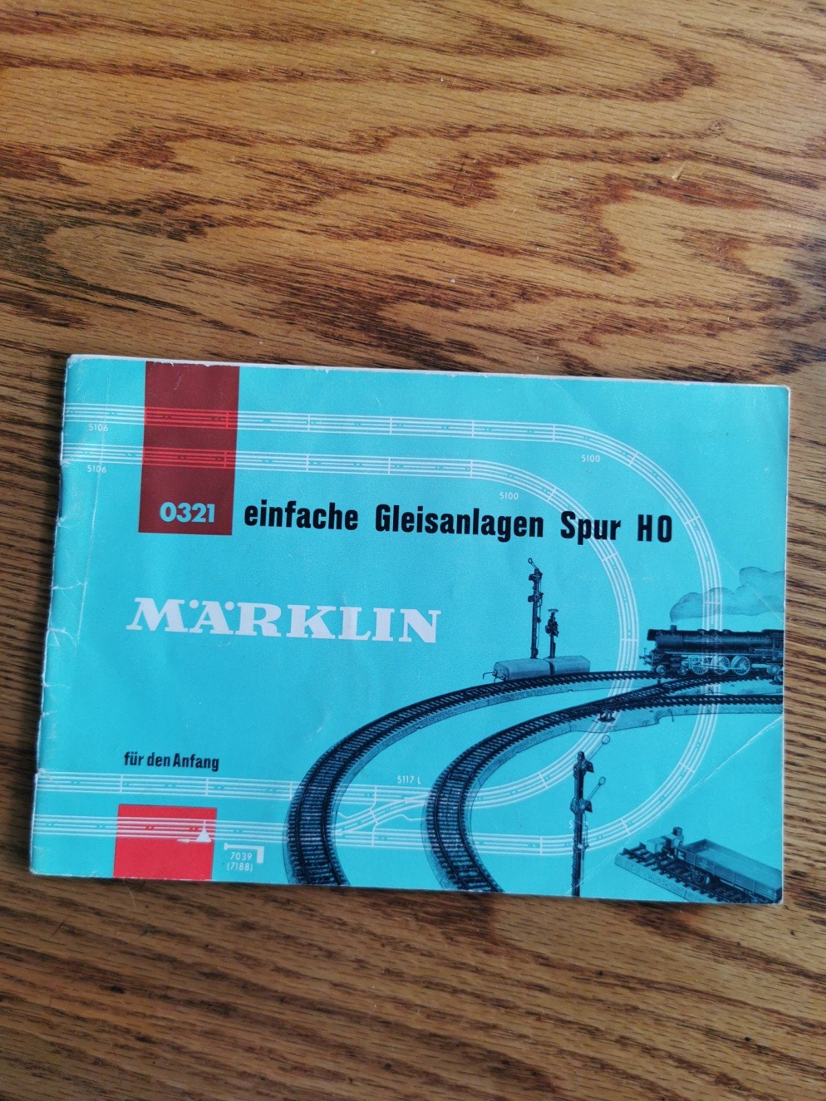 Märklin 0321 Eenvoudige Baanplannen Spoor HO Boekje, Hobby en Vrije tijd, Modeltreinen | H0, Wisselstroom, Analoog, Zo goed als nieuw