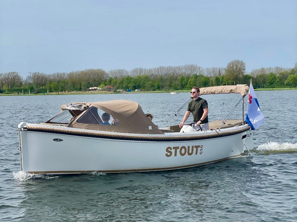 Stout 650 sloep | Volledig uitgerust!, Gebruikt, Rondzit, 80 cm, 20 pk