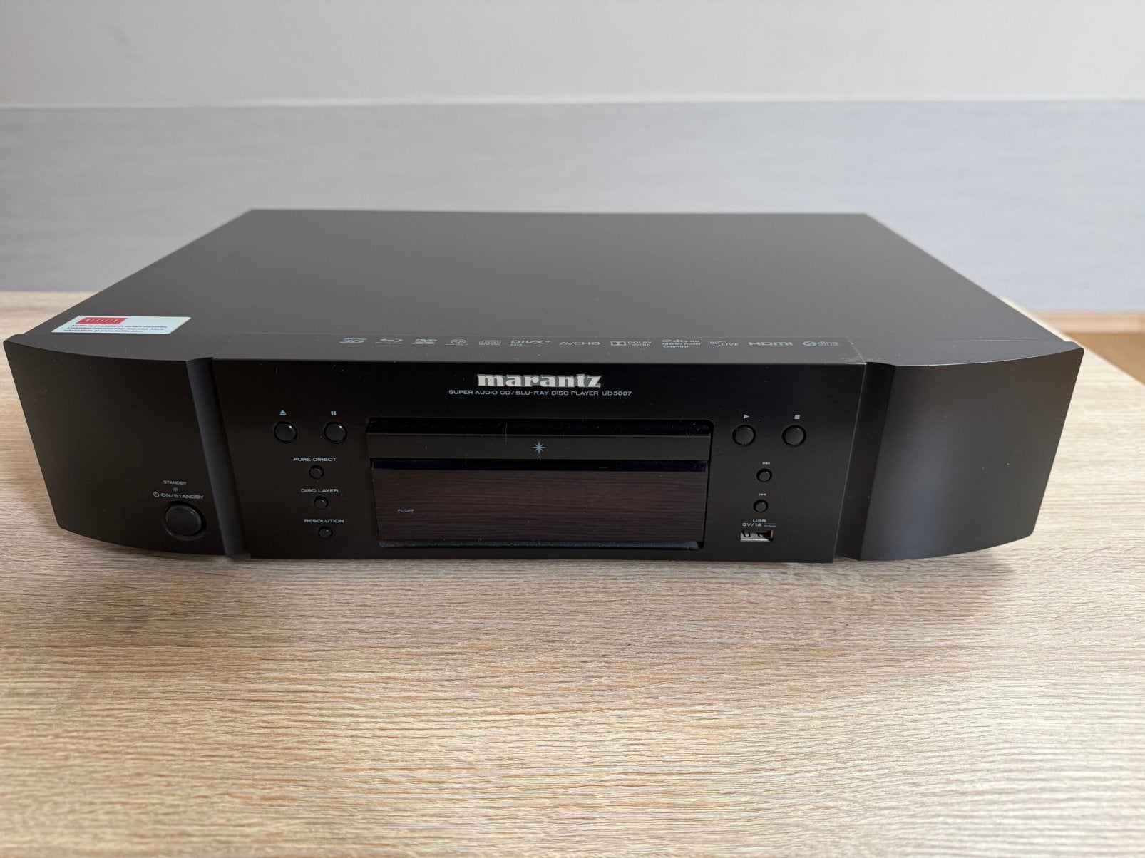 Marantz UD 5007 BluRay, DVD, SACD,CD Speler, Ophalen