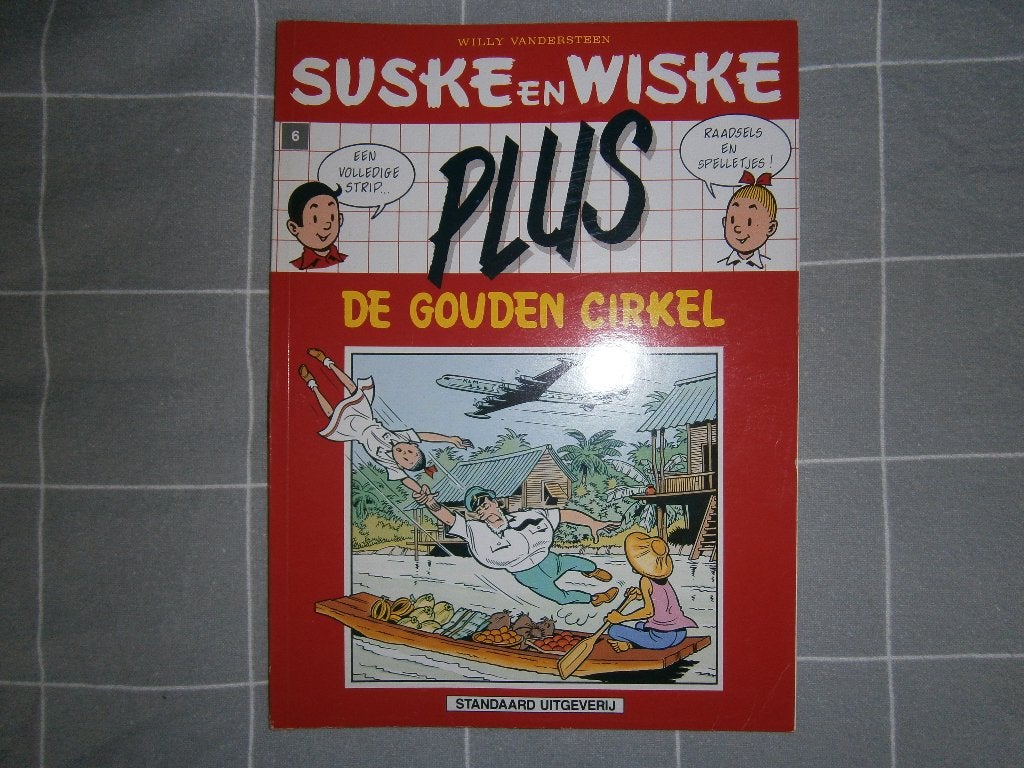 Suske en Wiske Plus nr. 6 – De gouden cirkel – 1994, Willy Vandersteen, Eén stripboek, Ophalen, Gelezen