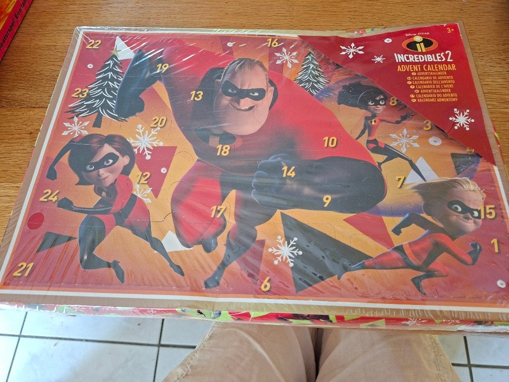 Incredibles 2 adventskalender, Ophalen of Verzenden, Overige typen