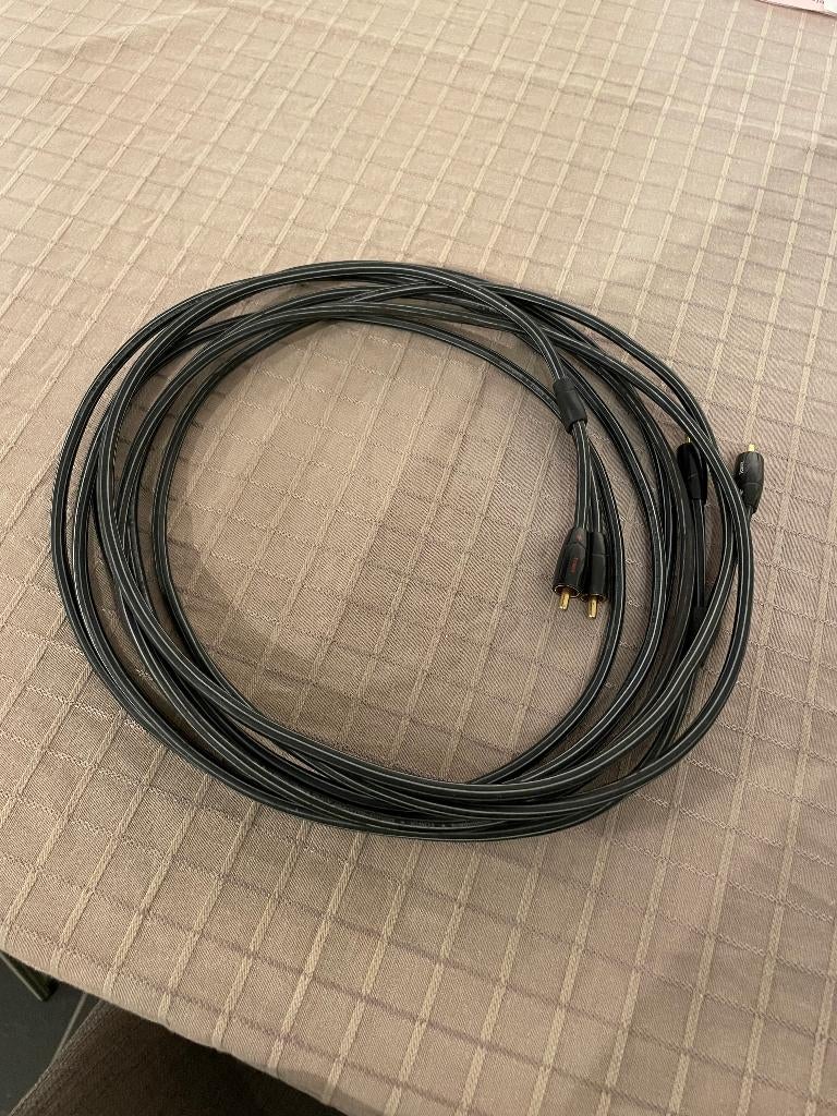Audioquest rca interlink, Ophalen of Verzenden, Gebruikt, 2 tot 5 meter, Interlink-kabel