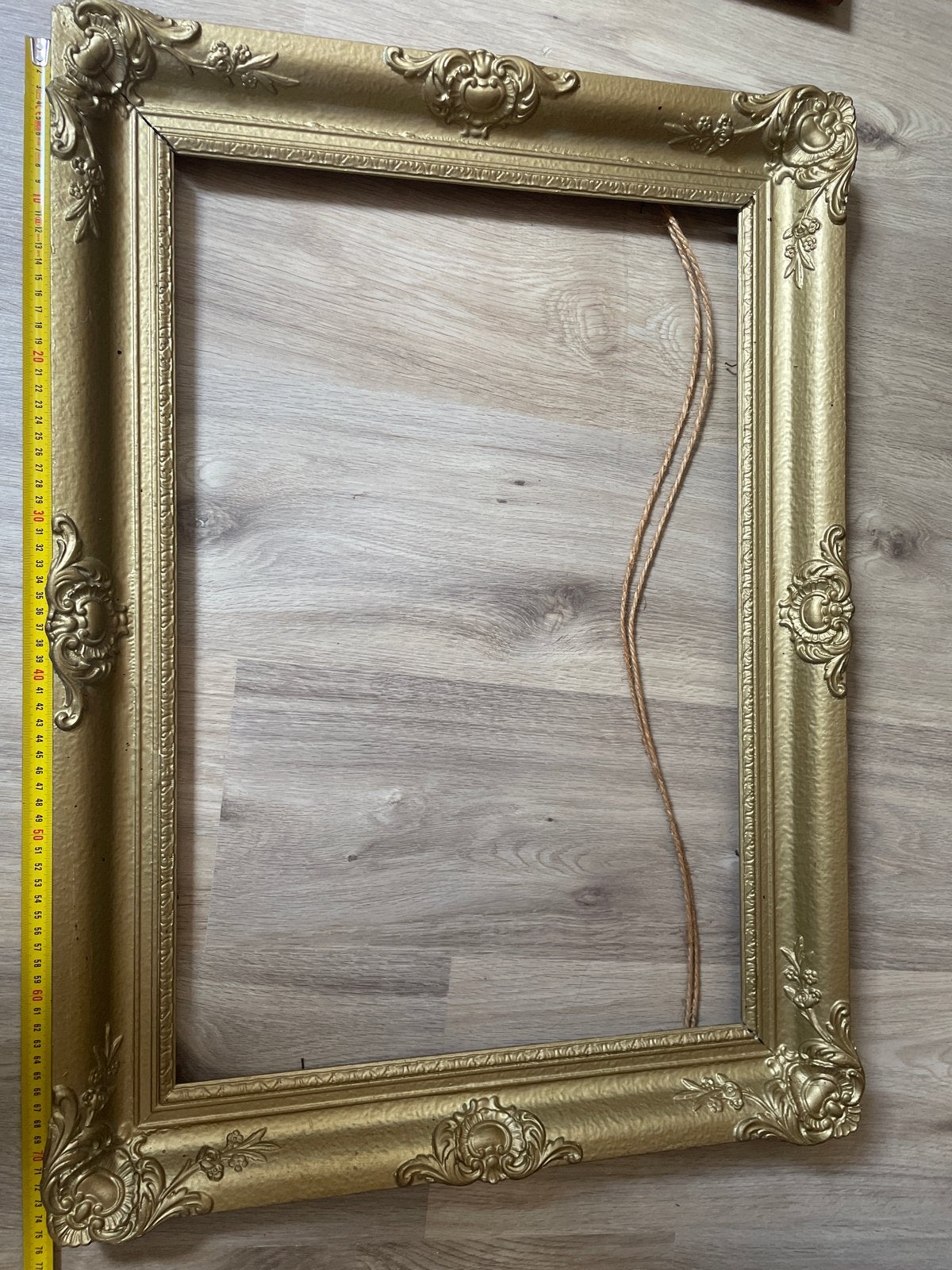 Gouden Barok Fotolijst - Klassiek en Elegant, Ophalen, Gebruikt, Hout, Fotolijst