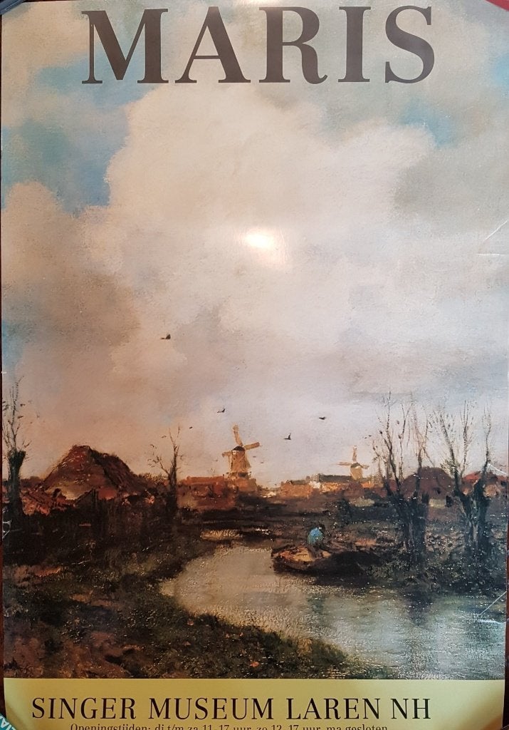 Poster Maris, Ophalen of Verzenden, Gebruikt, A1 t/m A3, Rechthoekig Staand