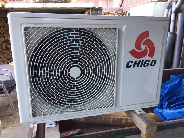 airco split unit, Witgoed en Apparatuur, Airco's, Zo goed als nieuw, Wandairco, 60 tot 100 m³, 3 snelheden of meer, Koelen en Ontvochtigen