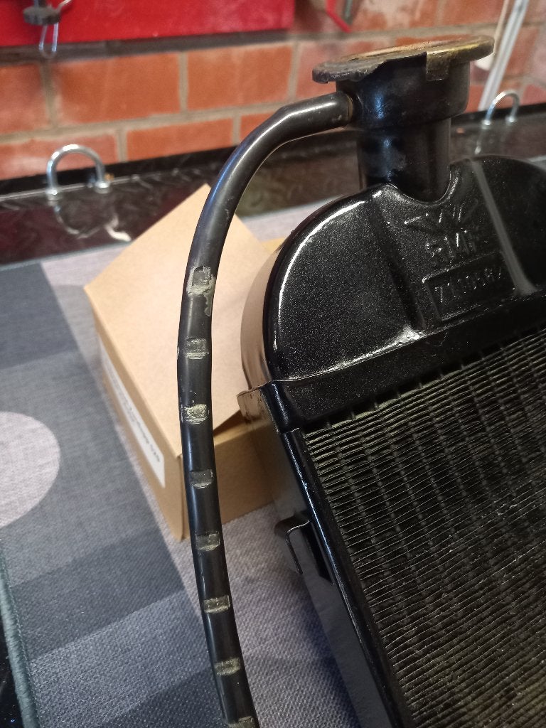 Zundapp RMF radiator met rechtse aansluiting, Ophalen of Verzenden, Zo goed als nieuw, Blok