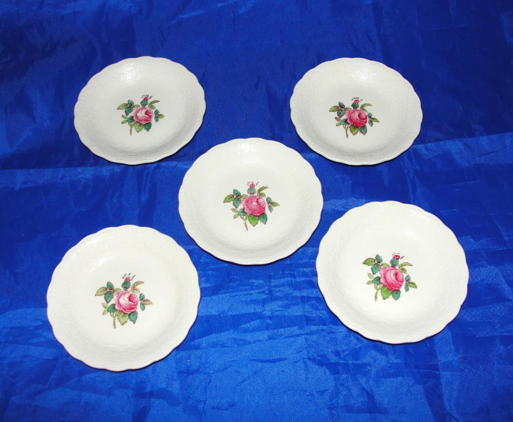 Spode's Jewel Copeland Billingsley Rose bonbonbordjes, Ophalen of Verzenden, Zo goed als nieuw, Overige stijlen, Kop(pen) en/of Schotel(s)