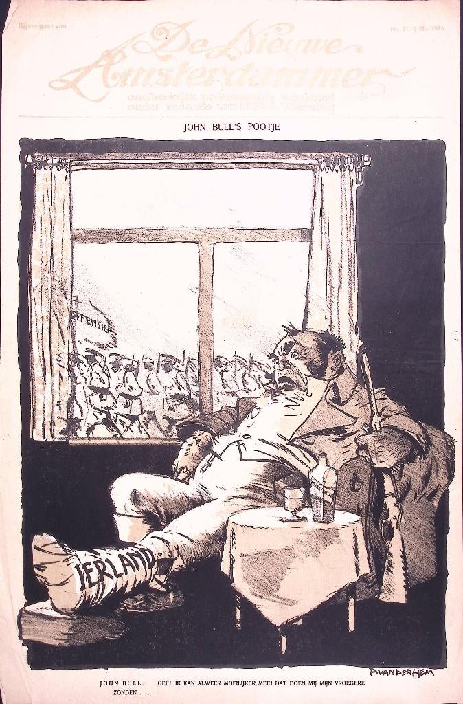 John Bull als Engeland doet niet mee met offensief op spotpr, Ophalen