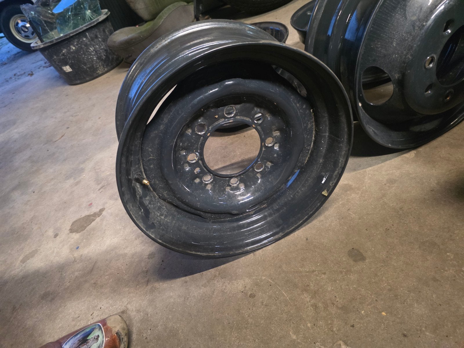6x 16.5 inch gepoedercoate velgen voor Chevrolet Dually, Auto-onderdelen, Ophalen, Velg(en), Overige maten, All Season