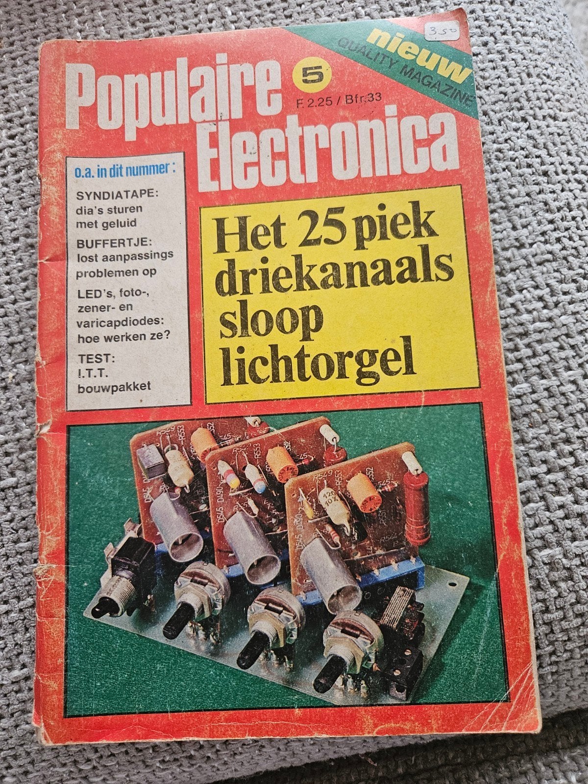 Populaire Electronica Magazine - Het 25 piek lichtorgel, Ophalen of Verzenden, Gelezen, Overige typen