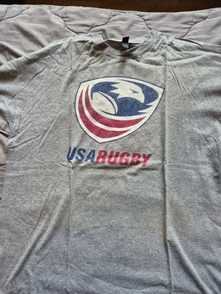 USA rugby, Ophalen of Verzenden, Gedragen, Overige maten, Grijs