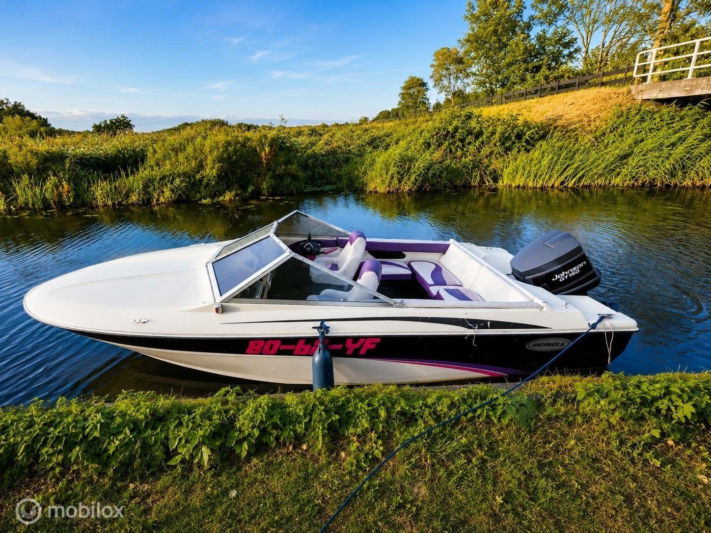 Reinell 520 Speedboot | Johnson GT150 V6 | 150 PK, Watersport en Boten