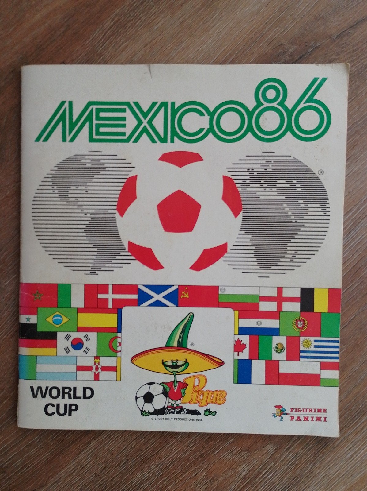 Panini Mexico 86 album -collectors item, Ophalen