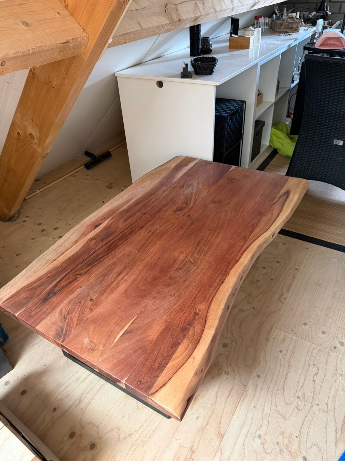 Salon tafel hout, Ophalen, 100 tot 150 cm, 50 tot 100 cm, Zo goed als nieuw