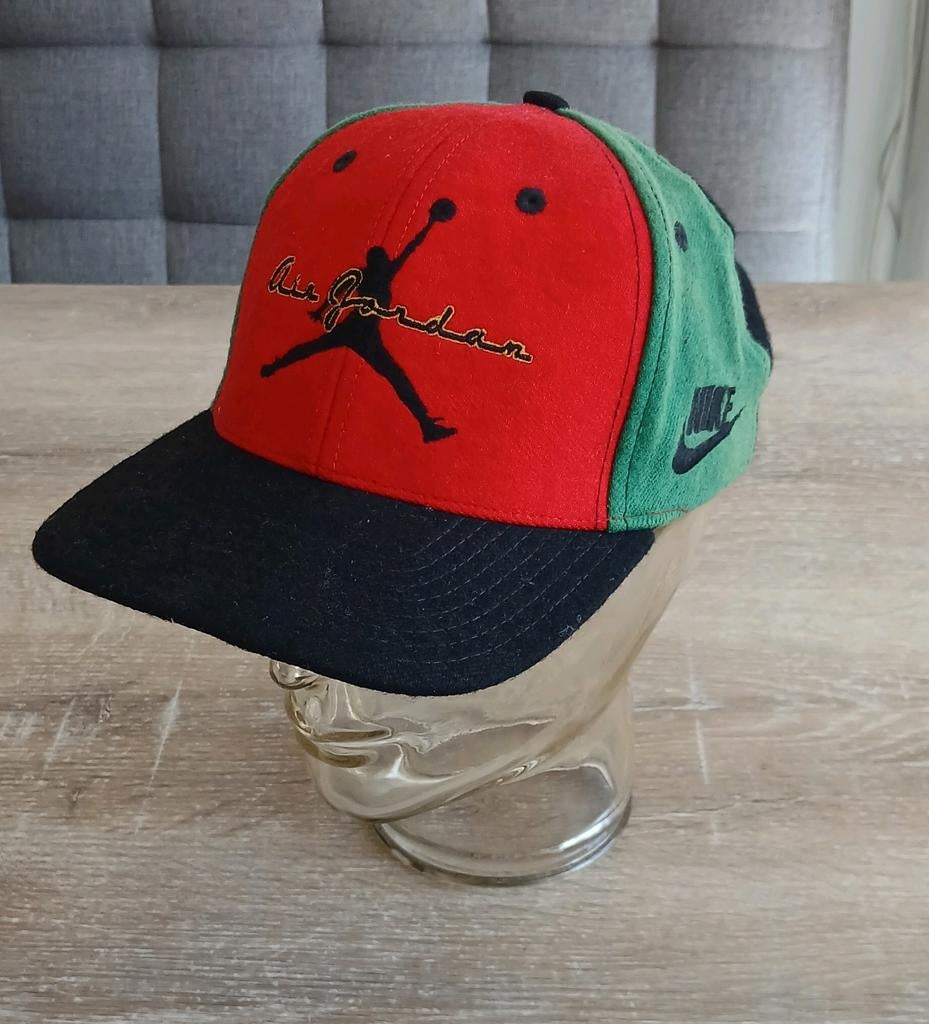 Vintage Nike Air Jordan 23 pet cap rood groen zwart petje, Kleding | Heren, Hoeden en Petten, Ophalen of Verzenden, One size fits all