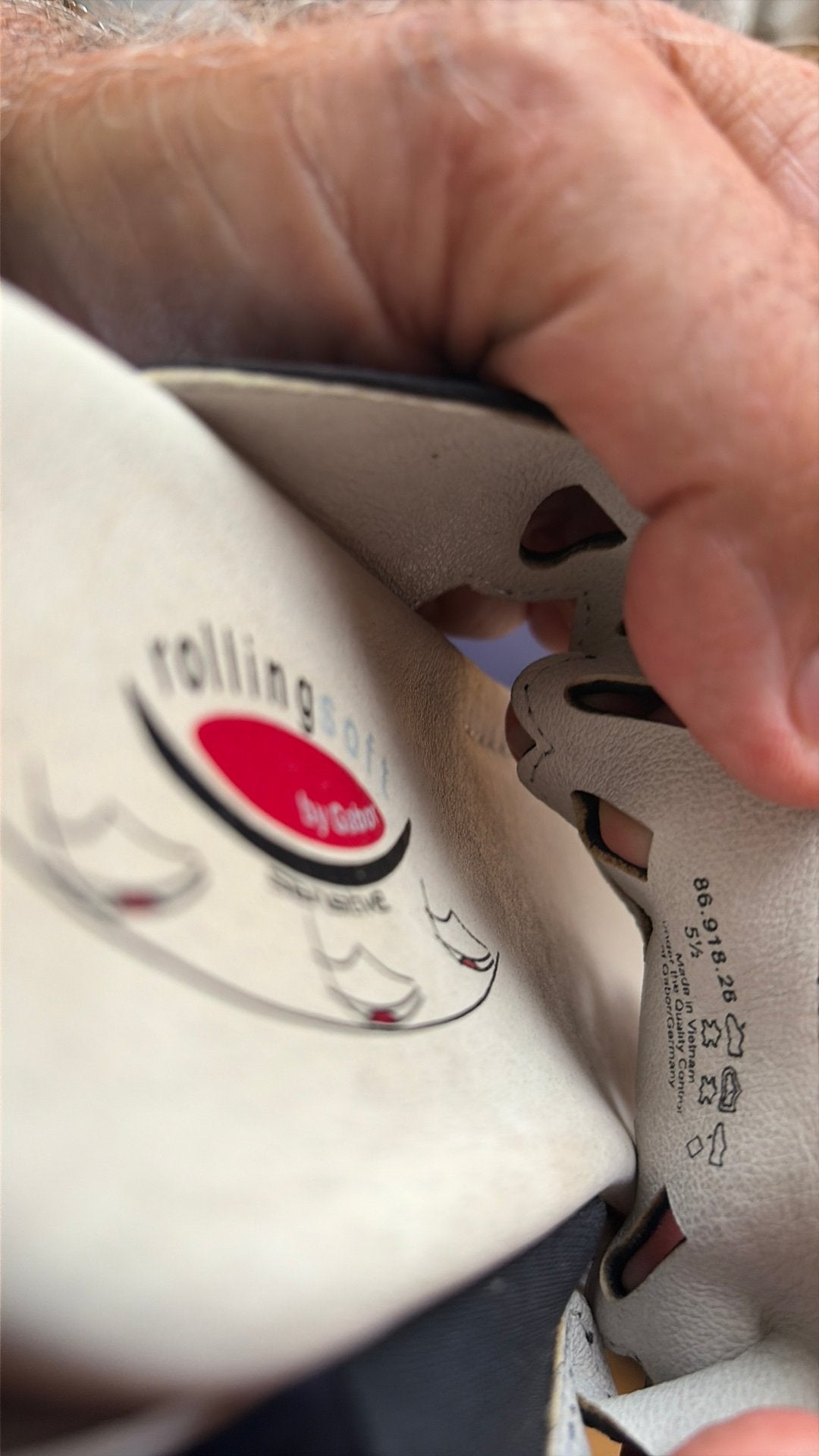 Gabor slippers rolling soft maat 381/2, Ophalen of Verzenden, Zo goed als nieuw, Zwart