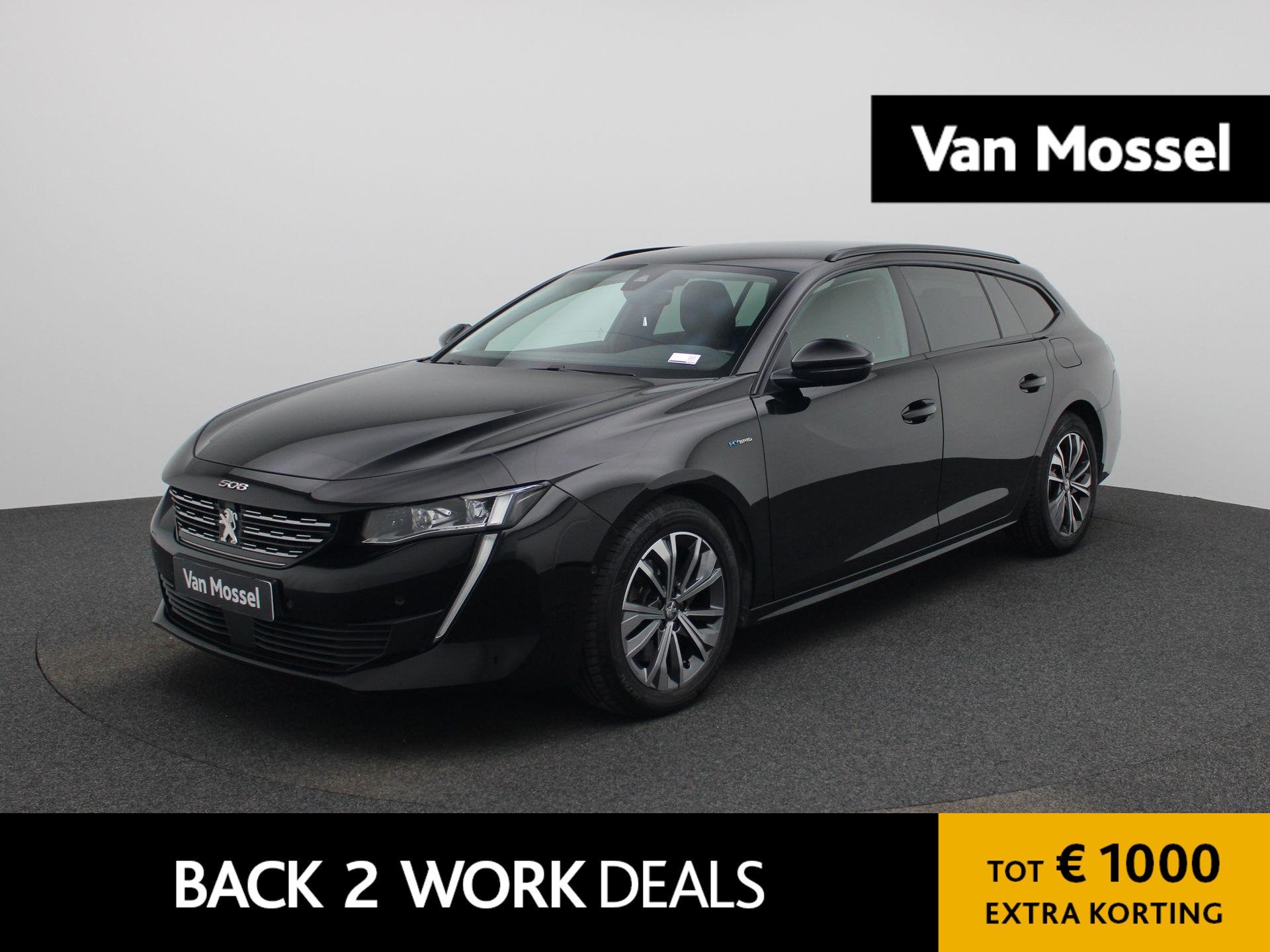 Peugeot 508 SW 1.6 Hybrid 225 e-EAT8 Allure Pack | Apple Car, Auto's, 12 maanden, Stof, Gebruikt, 4 cilinders