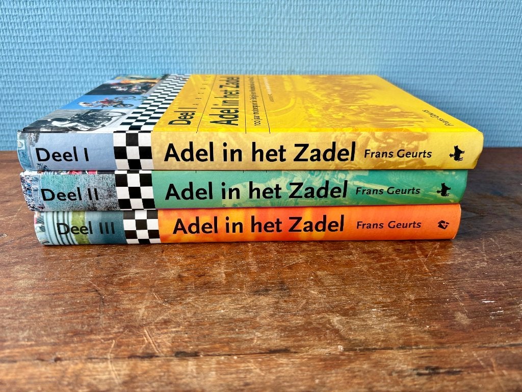 Adel in het Zadel - Complete set (3 delen) - Frans Geurts, Ophalen of Verzenden, Gelezen, Frans Geurts, Algemeen