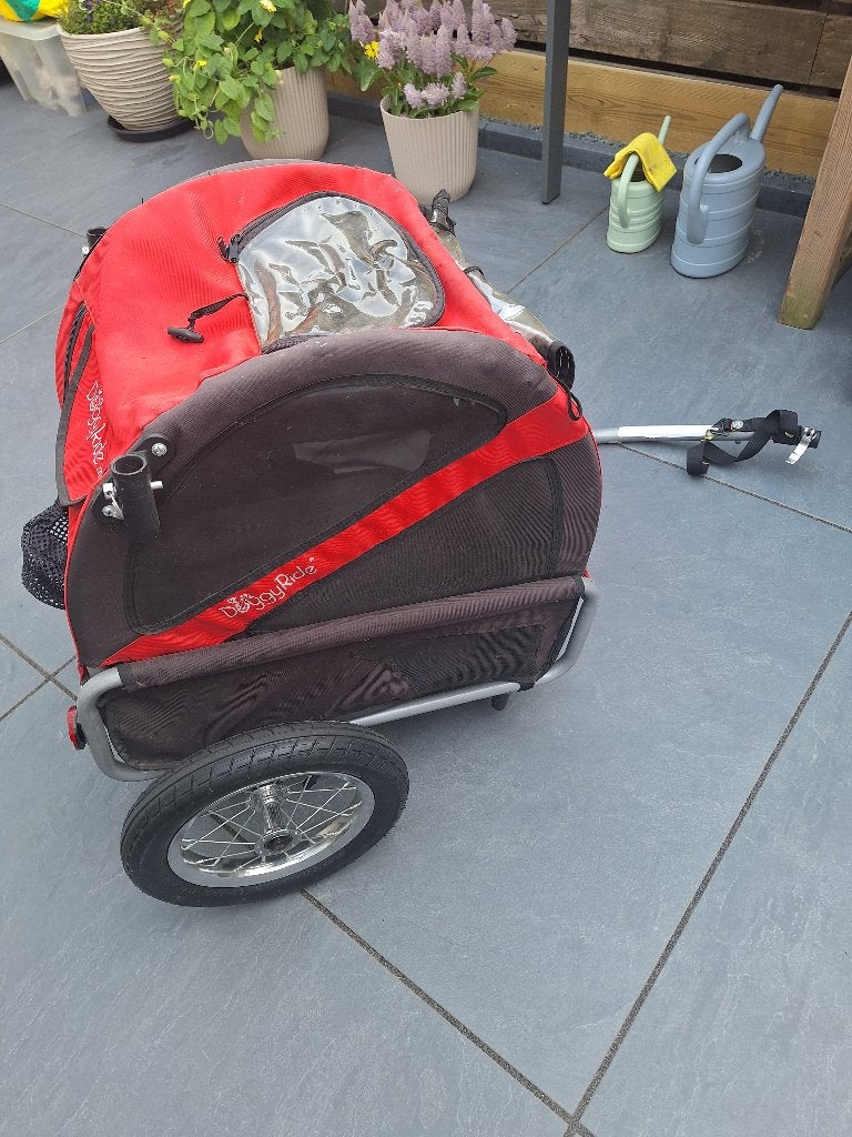 Doggyride mini, Dieren en Toebehoren, Doggyride, Ophalen, Zo goed als nieuw, Hondenfietskar