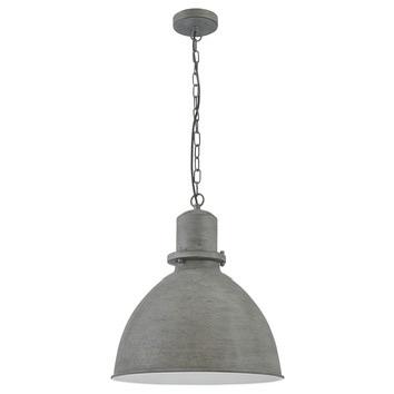 GAMMA hanglamp Jesse grijs Ø39 cm, Ophalen, Gebruikt, Metaal, Minder dan 50 cm