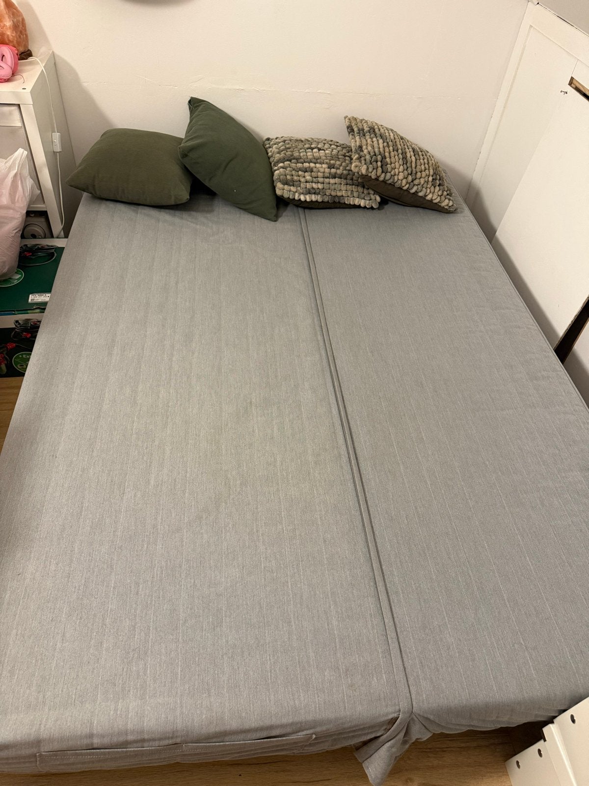 IKEA Nyhamn slaapbank - Zo goed als nieuw, Huis en Inrichting, Ophalen, Tweepersoons, 140 cm, Zo goed als nieuw