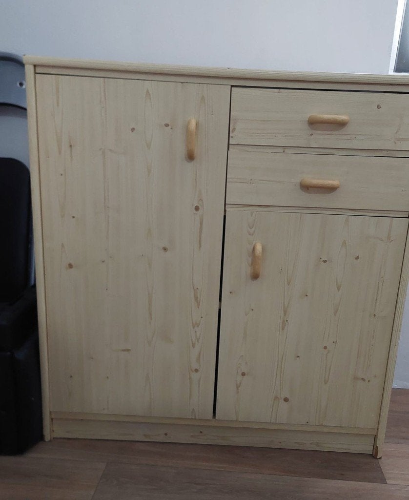 Grenen kastje - 85x80x35cm, Ophalen, Gebruikt, 50 tot 100 cm, Grenenhout