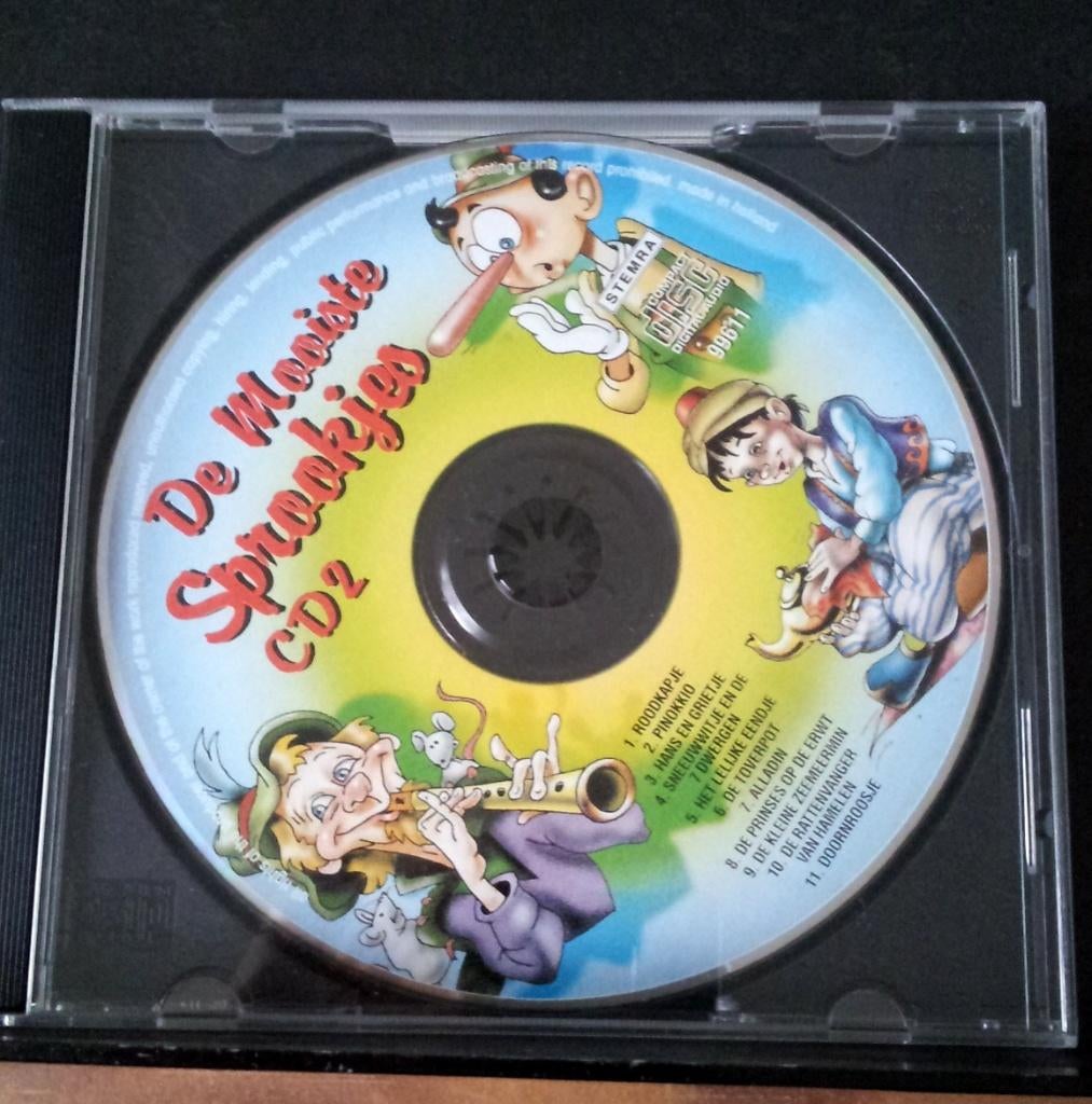 luisterboek: De mooiste sprookjes cd 2 (1205t), Ophalen of Verzenden, Cd, Kind