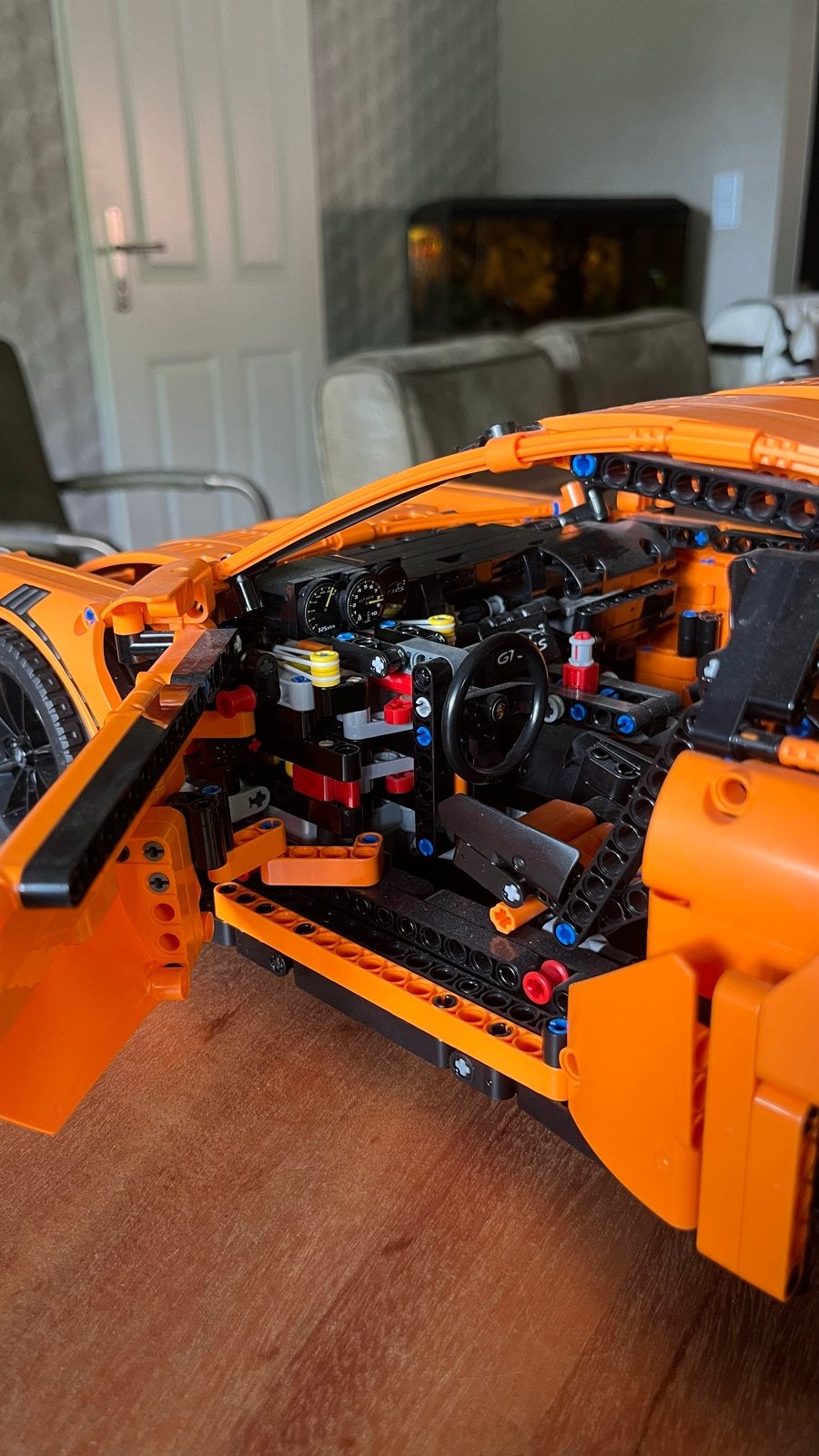 LEGO Technic Porsche 911 GT3 RS - Zo goed als nieuw, Ophalen, Zo goed als nieuw, Overige merken