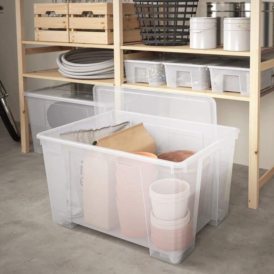 Ikea Samla 79x57x43 cm, Ophalen, Kunststof, 50 tot 100 cm, Zo goed als nieuw