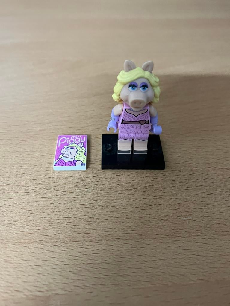 Lego CMF muppets miss Piggy, Lego, Ophalen of Verzenden, Zo goed als nieuw, Minifiguren serie