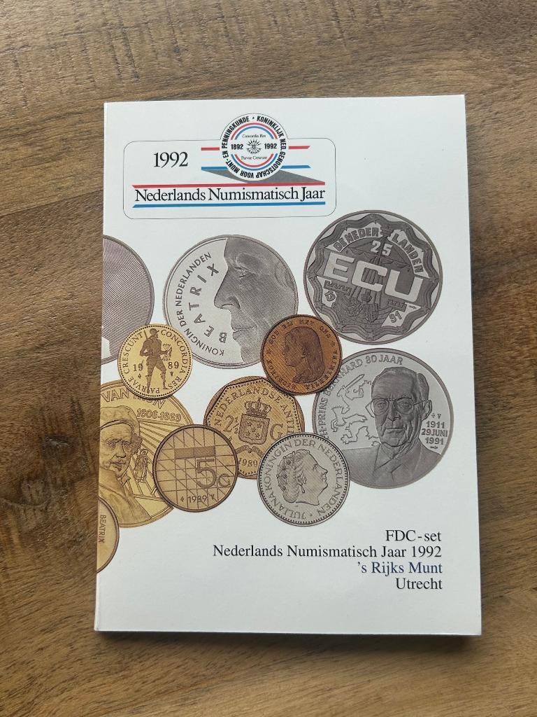 Nederlands Numismatisch jaar gulden set, Ophalen of Verzenden, Koningin Beatrix
