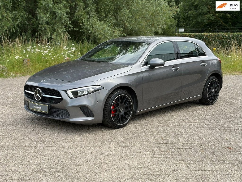 Mercedes-Benz A-klasse 200 Business LEER I LED I NAVI I STOE, Voorwielaandrijving, Gebruikt, 4 cilinders, 163 pk