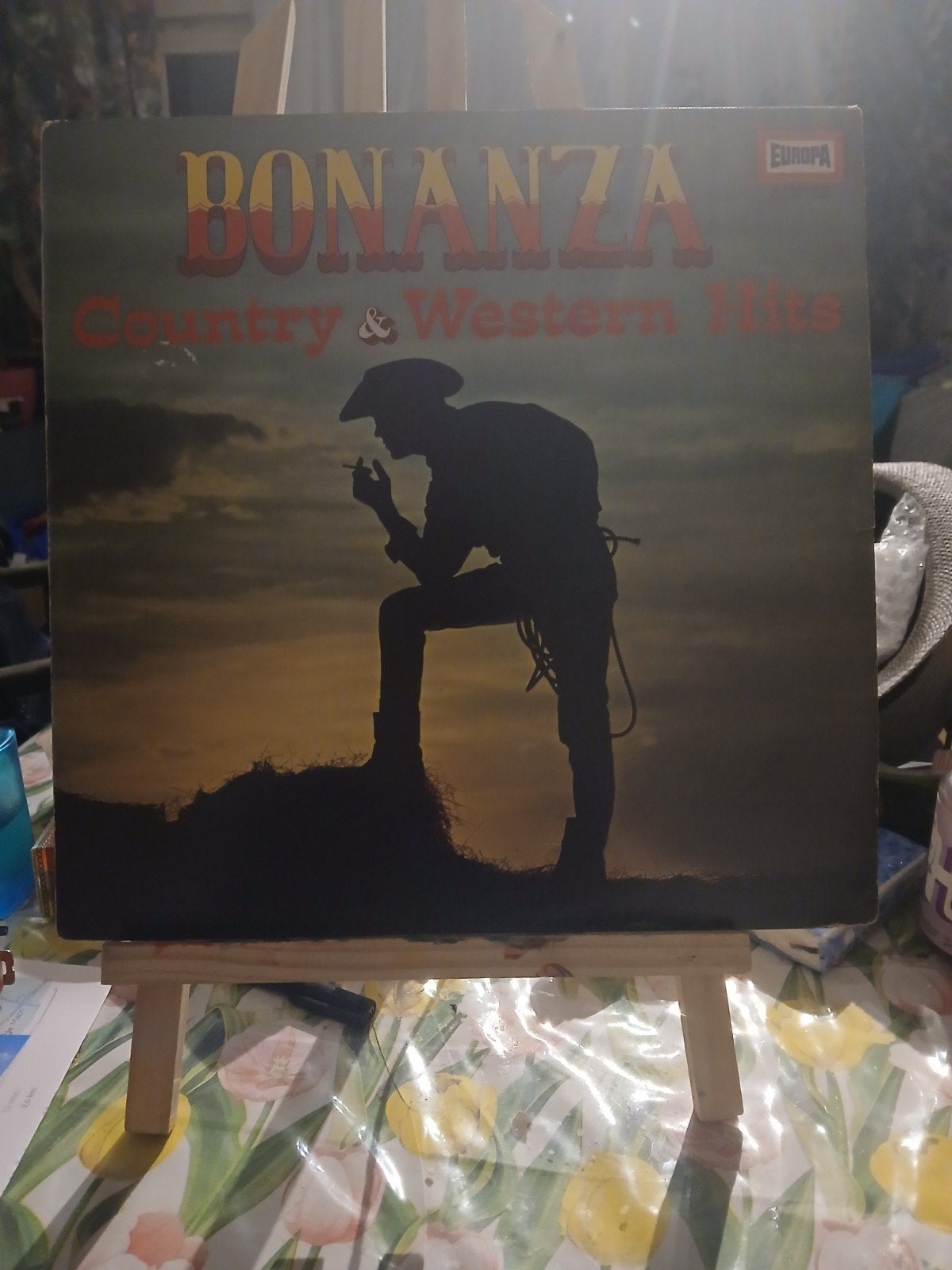 Bonanza Country & Western Hits LP - Europa, Cd's en Dvd's, Ophalen of Verzenden, Gebruikt, Country