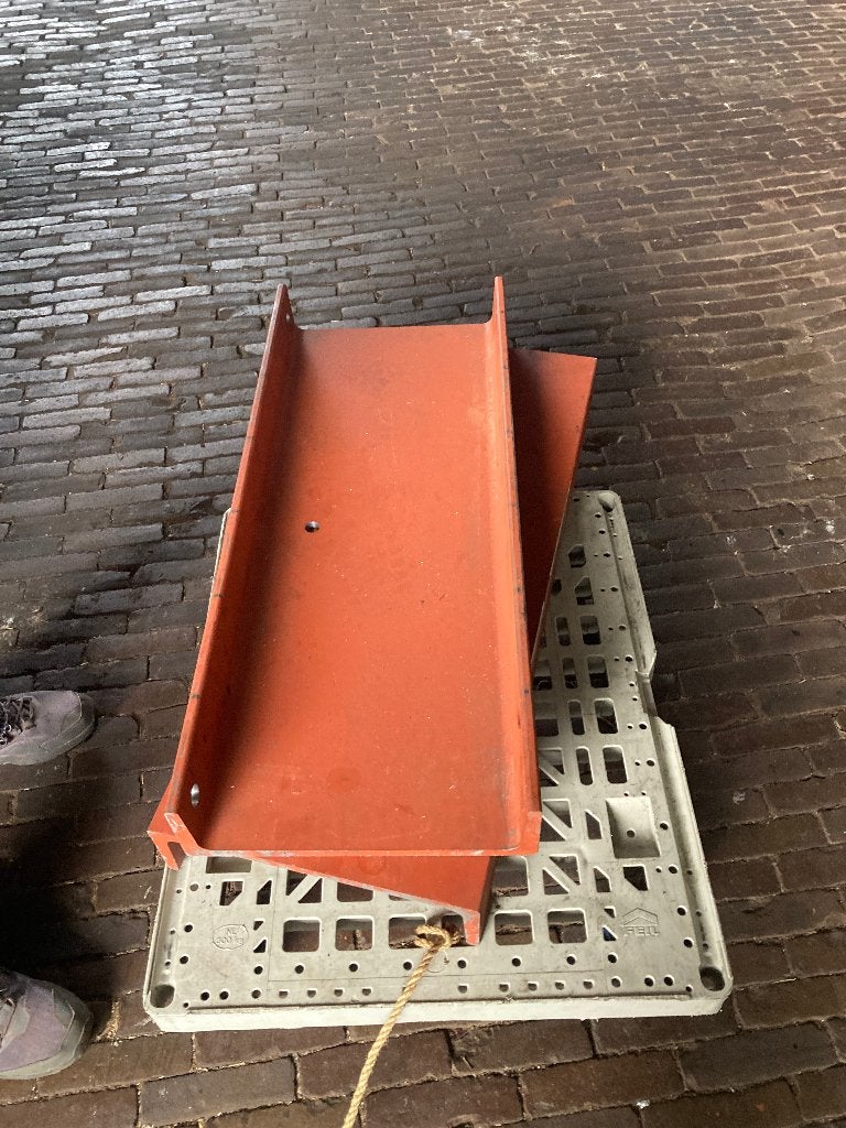2x UNP 400 1mtr/stuk stalen balk., Ophalen, Zo goed als nieuw