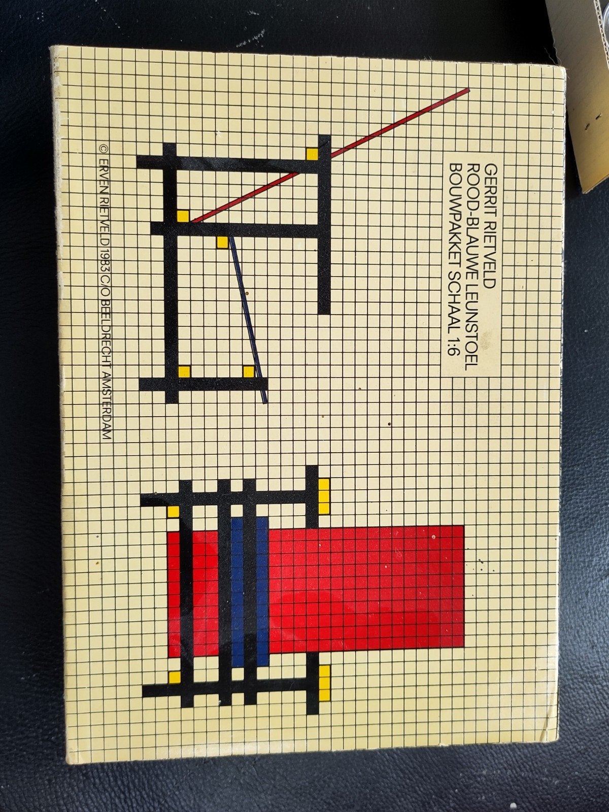 schaalmodel stoel Rietveld, Antiek en Kunst, Ophalen of Verzenden