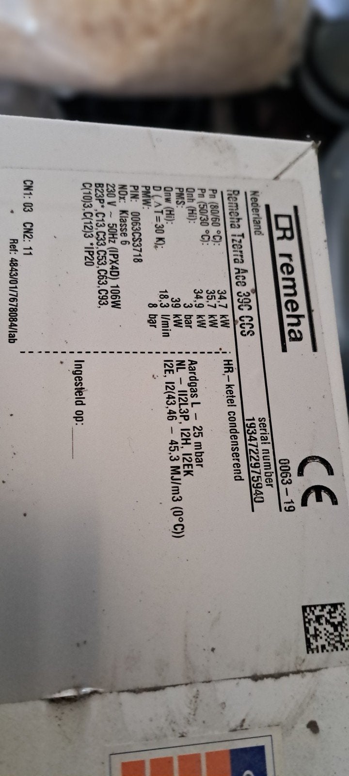 remeha combiketel, Ophalen, Gebruikt, Geiser, Minder dan 20 liter
