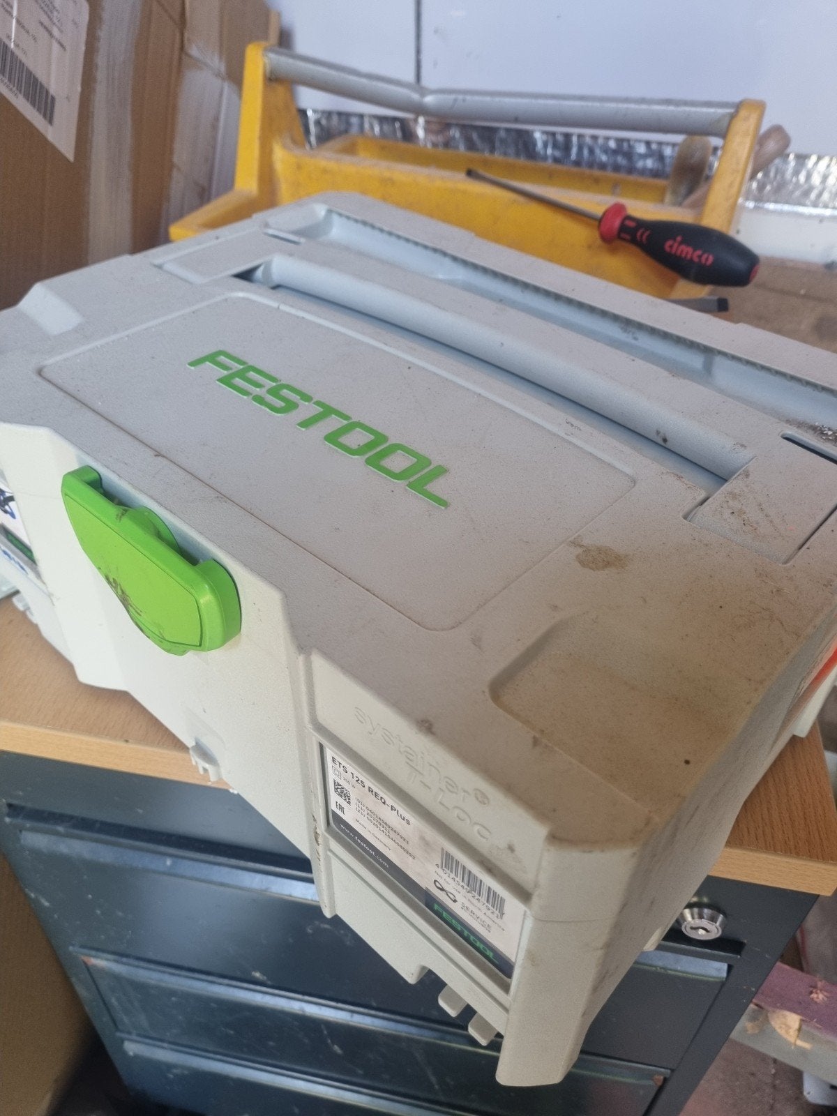 Festool Systainers  (leeg) zie foto's., Ophalen of Verzenden, Gebruikt, Gereedschapsopslag, Festool