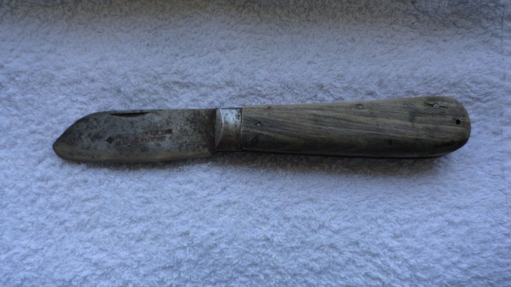 Friedr. Herder Abr. Sohn Solingen Germany antiek zakmes 1930, Antiek en Kunst, Antiek | Gereedschap en Instrumenten, Ophalen of Verzenden