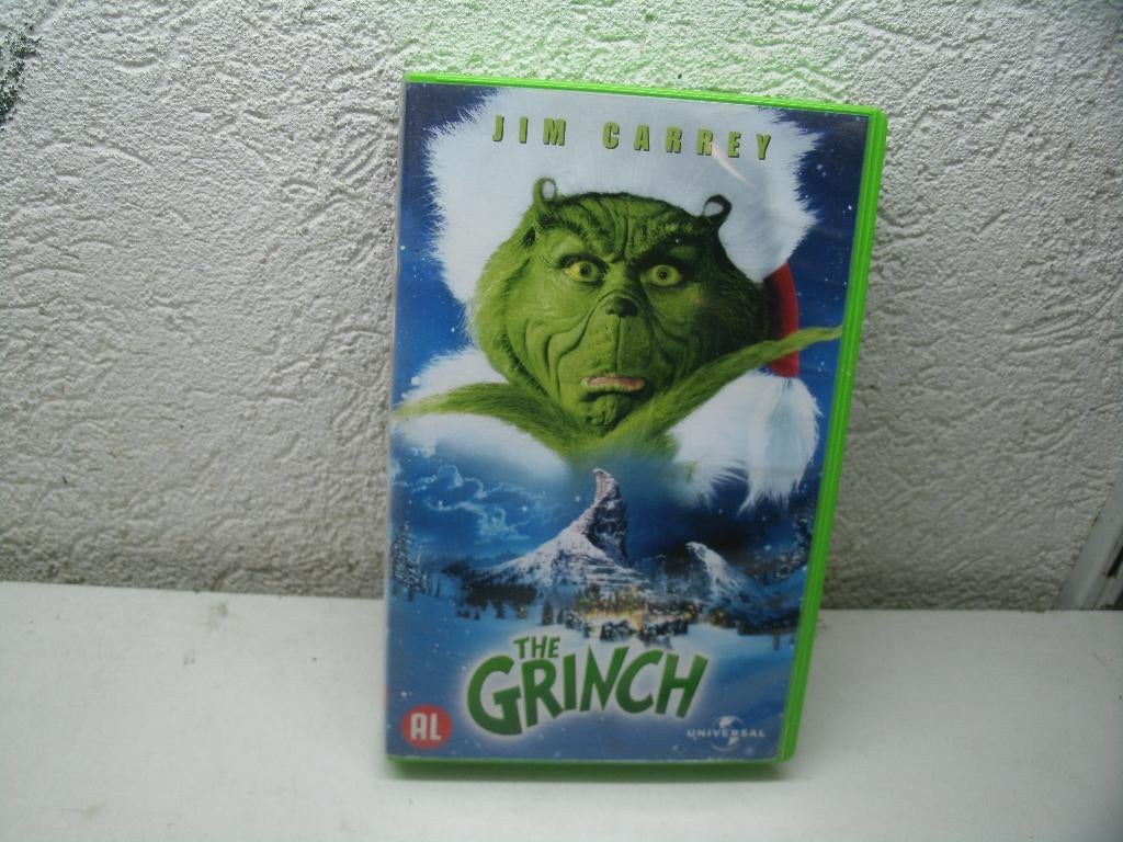 vhs 143a the grinch, Vanaf 16 jaar, Ophalen of Verzenden, Zo goed als nieuw, Actie en Avontuur